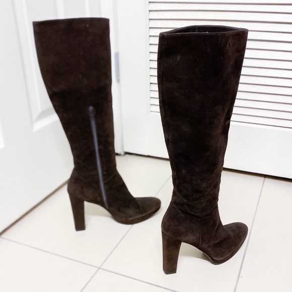 new Stuart Weitzman suede boots - Picture 3 of 7